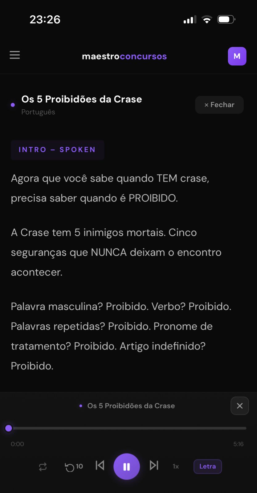 Play no fone